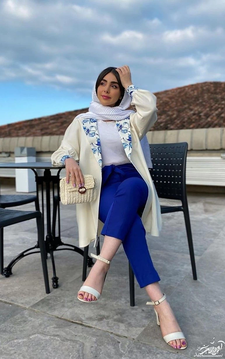 استایل شیک با مانتو تابستانی